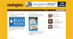 Desktop Screenshot of meatingplace.com